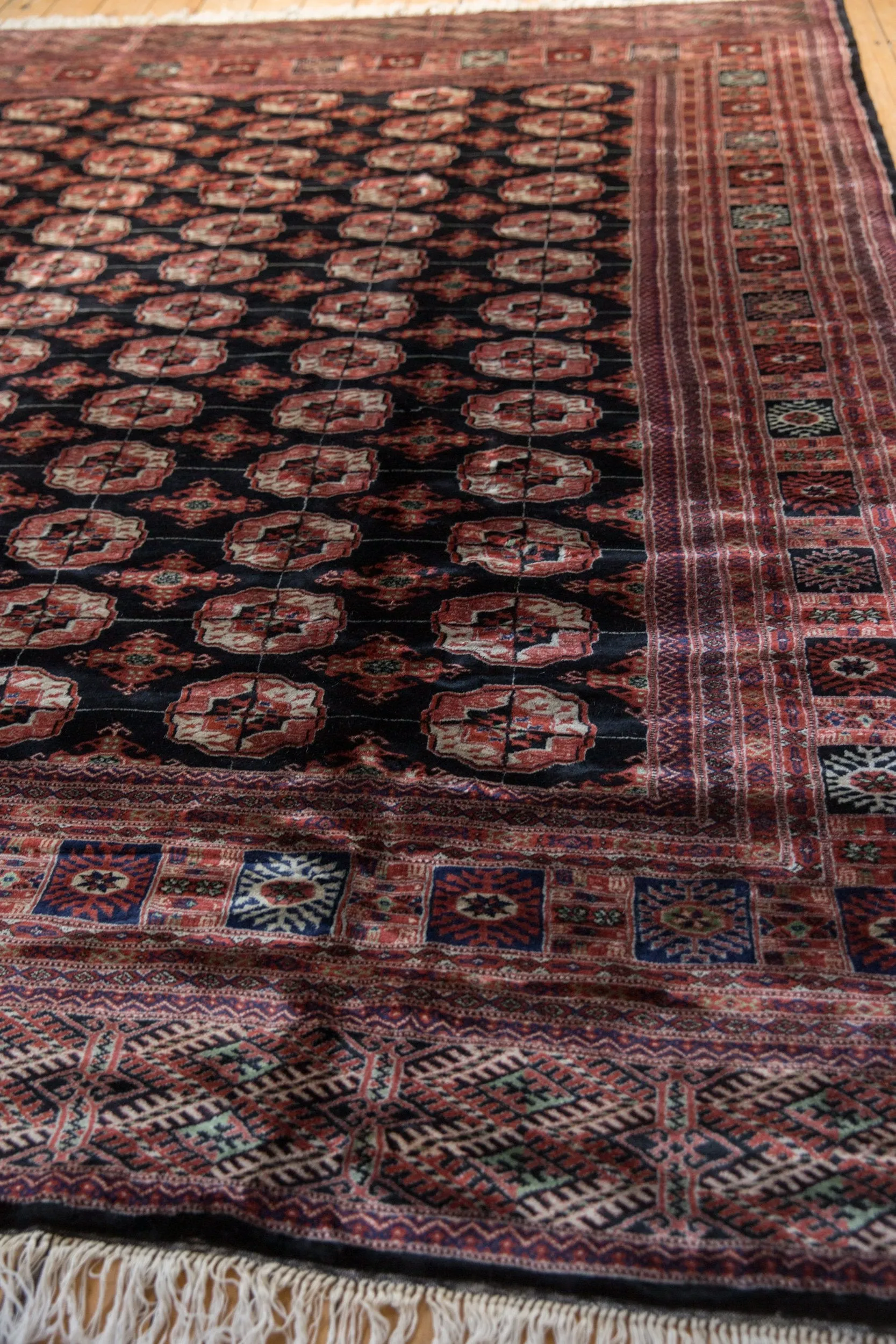 8x10 Vintage Fine Bokhara Carpet
