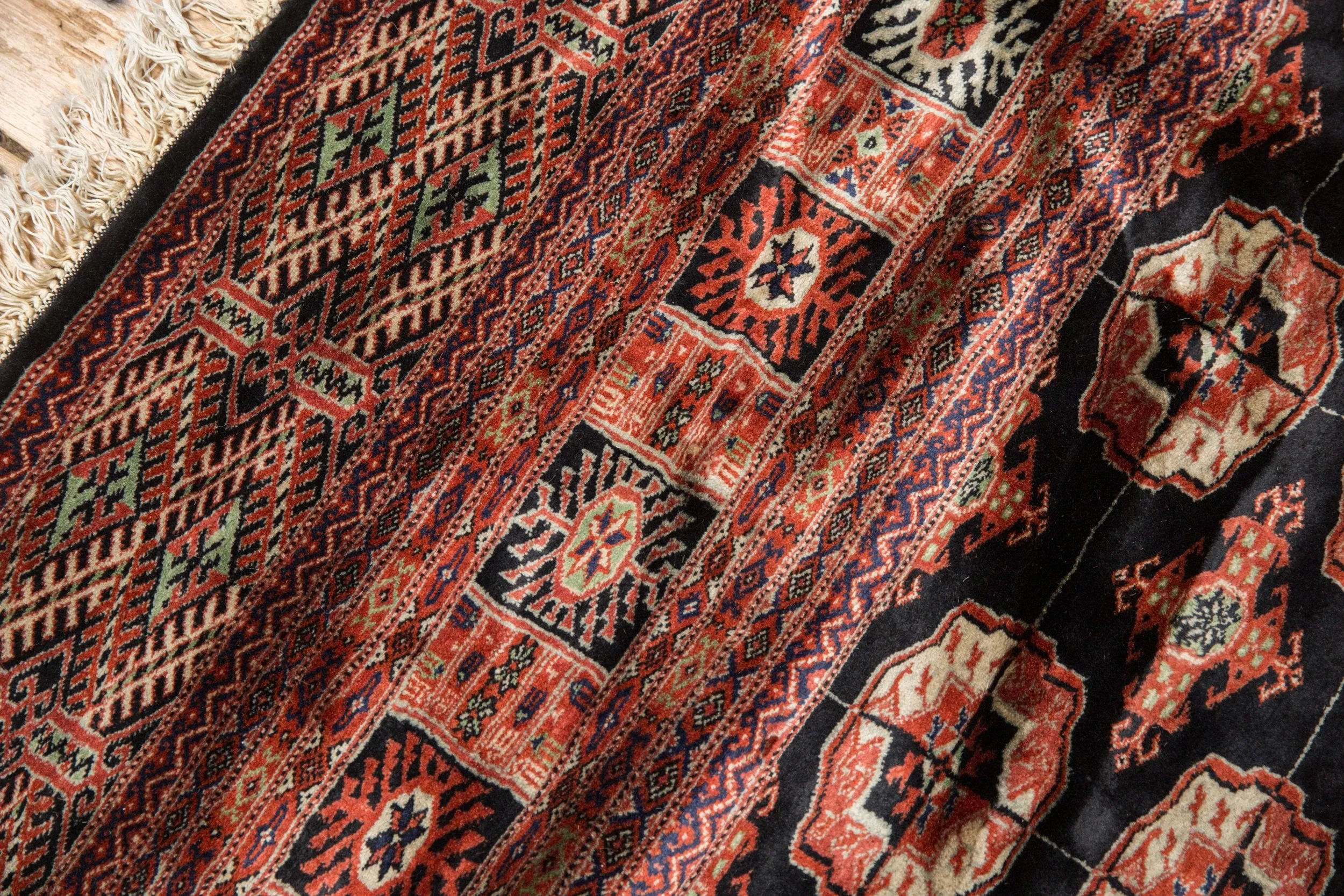 8x10 Vintage Fine Bokhara Carpet