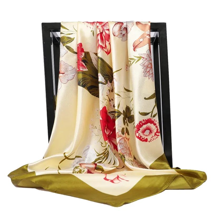 90*90cm Luxury Brand Square Scarf Fashion