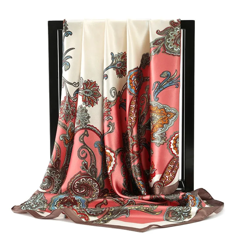 90*90cm Luxury Brand Square Scarf Fashion