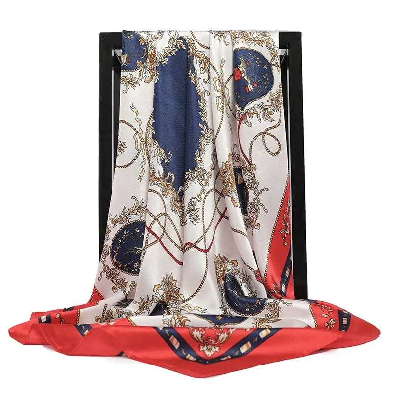 90*90cm Luxury Brand Square Scarf Fashion