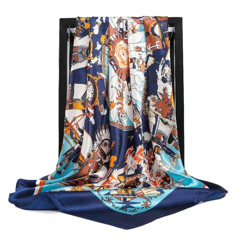 90*90cm Luxury Brand Square Scarf Fashion