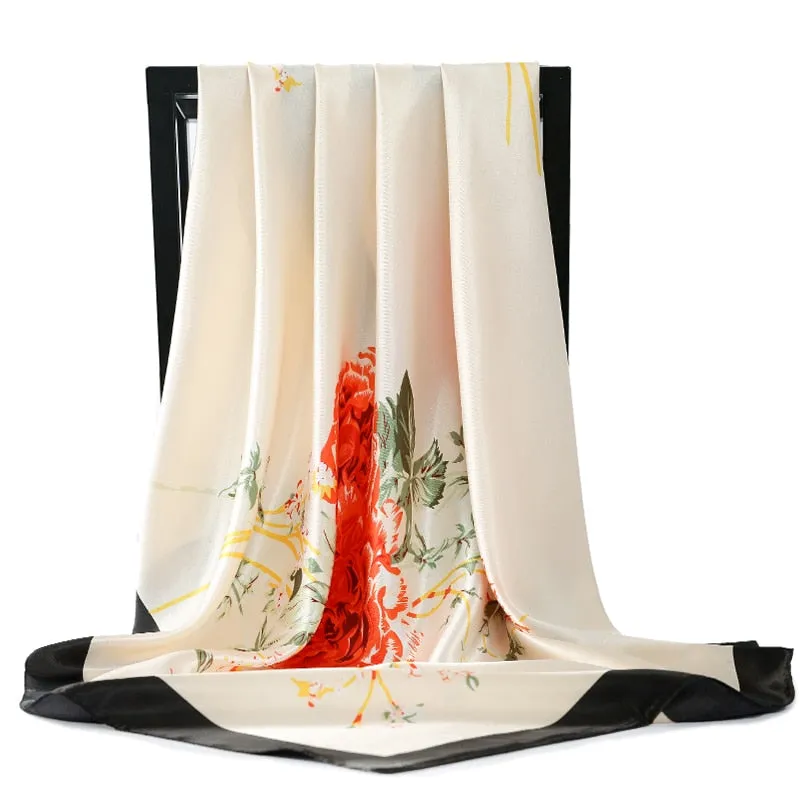 90*90cm Luxury Brand Square Scarf Fashion