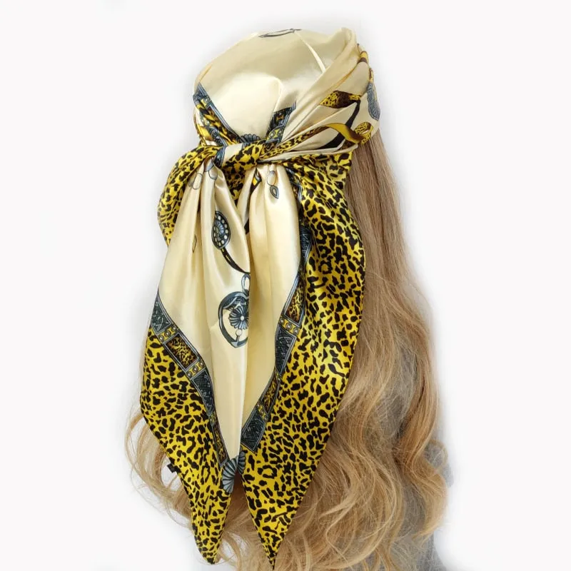 90*90cm Luxury Brand Square Scarf Fashion