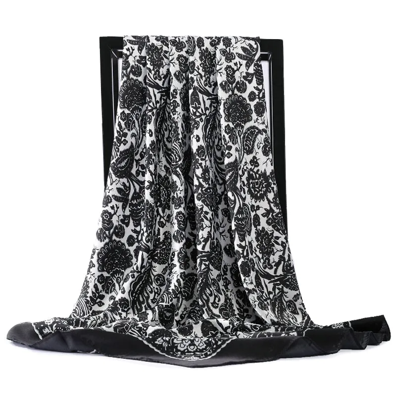 90*90cm Luxury Brand Square Scarf Fashion