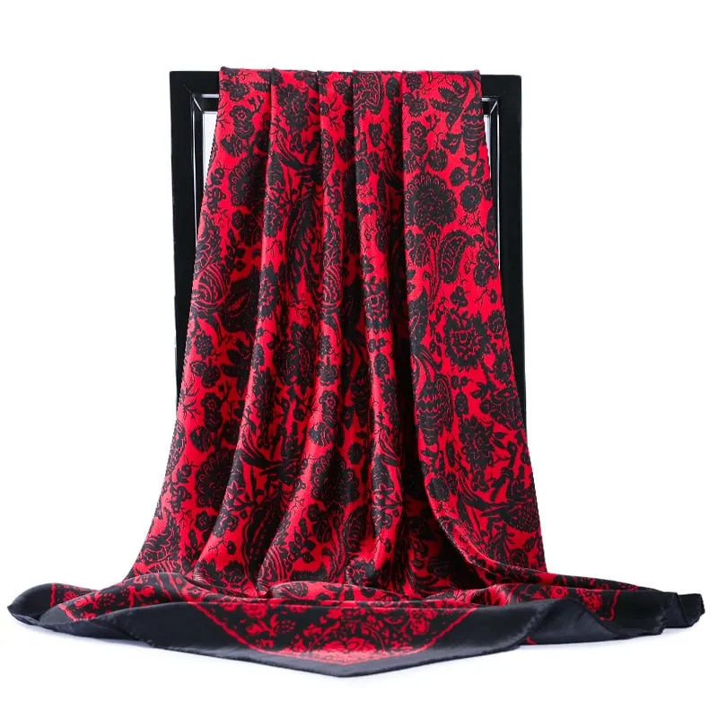 90*90cm Luxury Brand Square Scarf Fashion