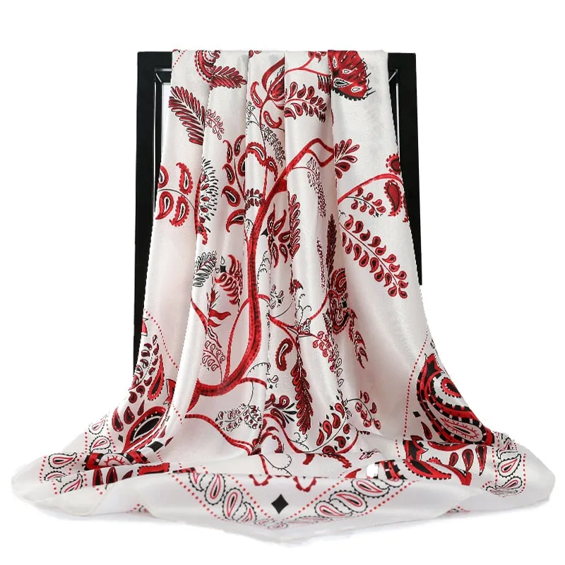 90*90cm Luxury Brand Square Scarf Fashion