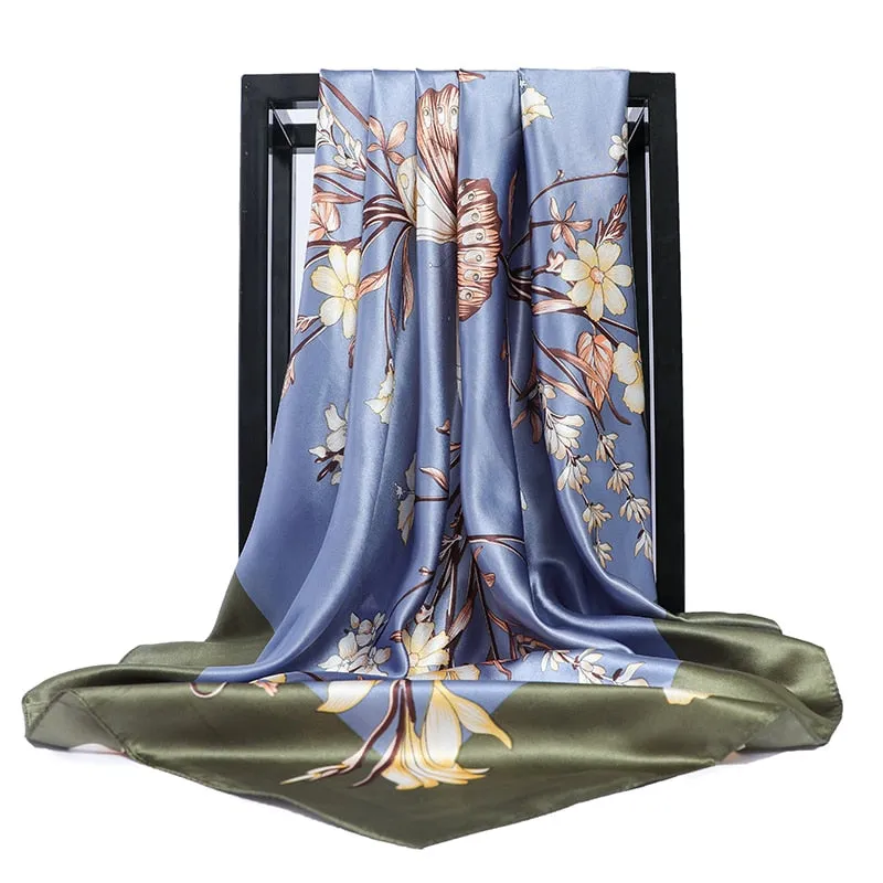 90*90cm Luxury Brand Square Scarf Fashion