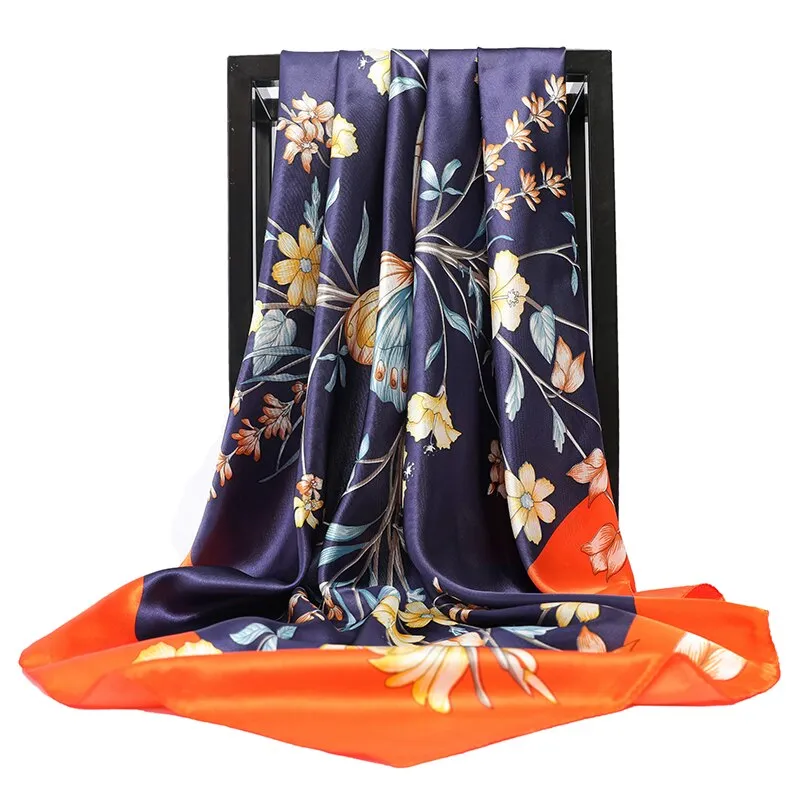 90*90cm Luxury Brand Square Scarf Fashion