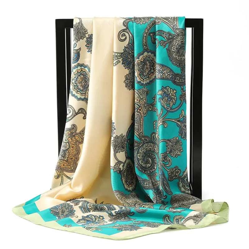 90*90cm Luxury Brand Square Scarf Fashion