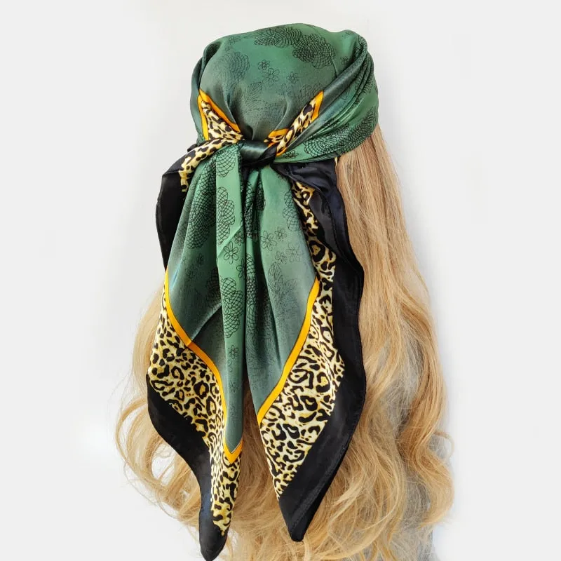 90*90cm Luxury Brand Square Scarf Fashion
