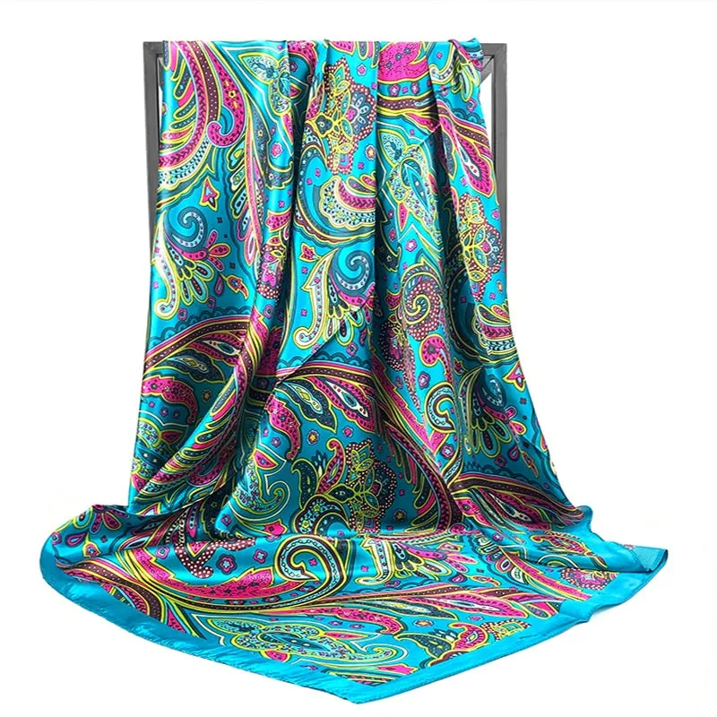 90*90cm Luxury Brand Square Scarf Fashion