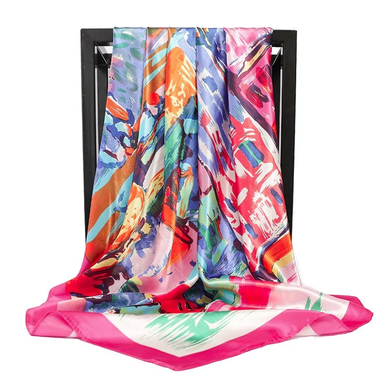90*90cm Luxury Brand Square Scarf Fashion