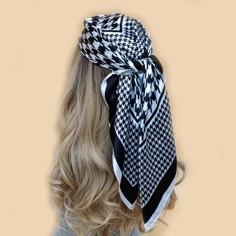 90*90cm Luxury Brand Square Scarf Fashion