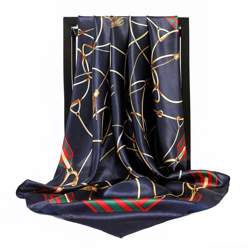 90*90cm Luxury Brand Square Scarf Fashion