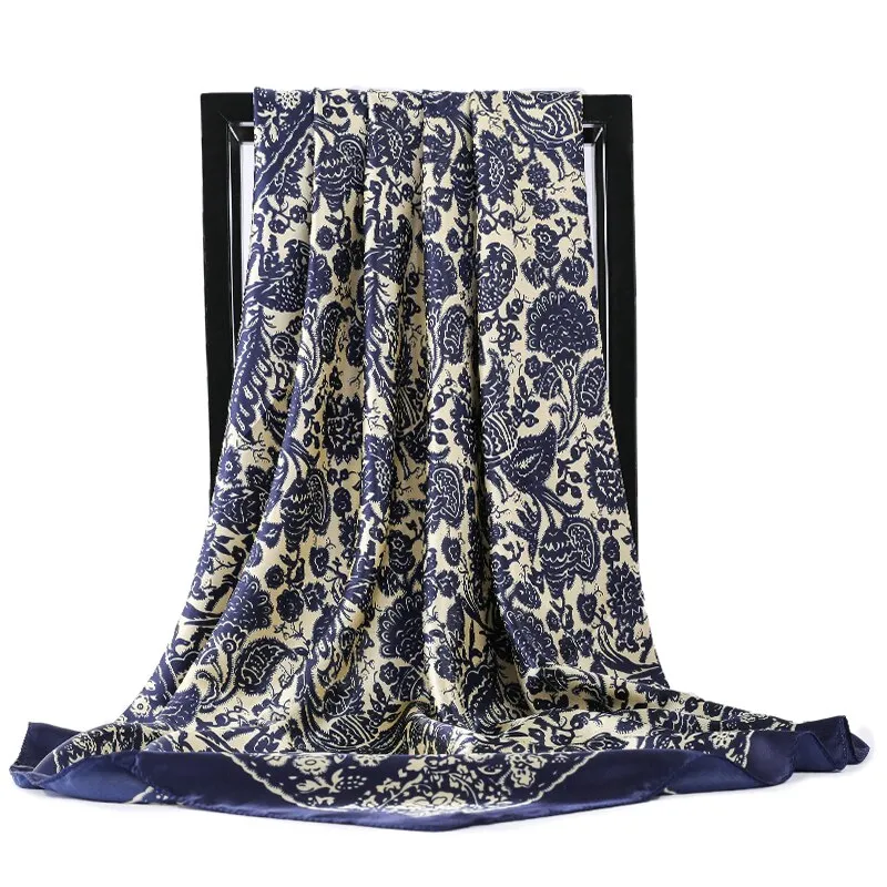 90*90cm Luxury Brand Square Scarf Fashion