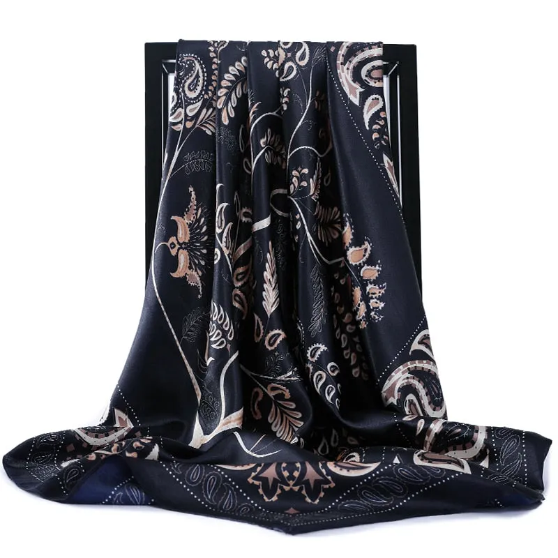 90*90cm Luxury Brand Square Scarf Fashion