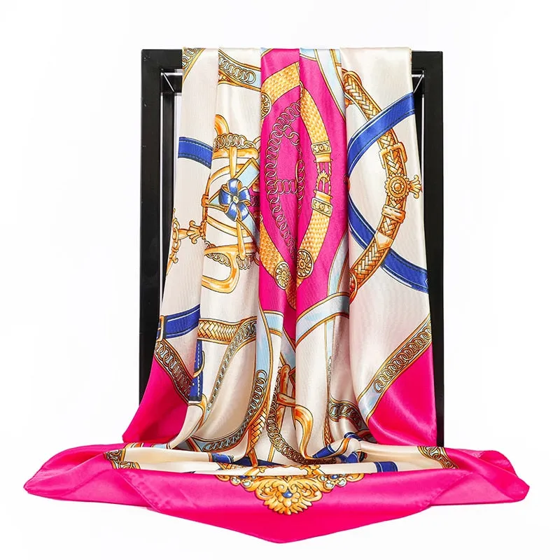 90*90cm Luxury Brand Square Scarf Fashion