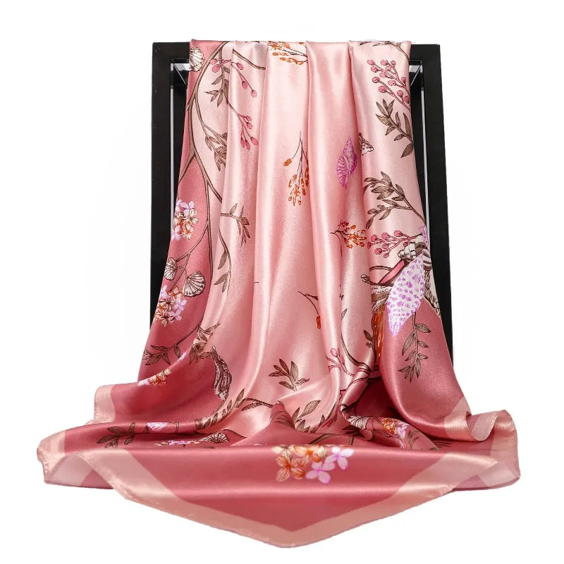 90*90cm Luxury Brand Square Scarf Fashion