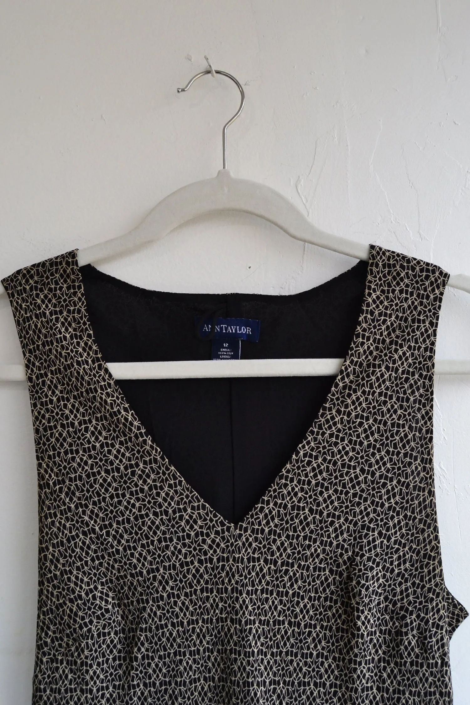 90s Silk Midi Dress