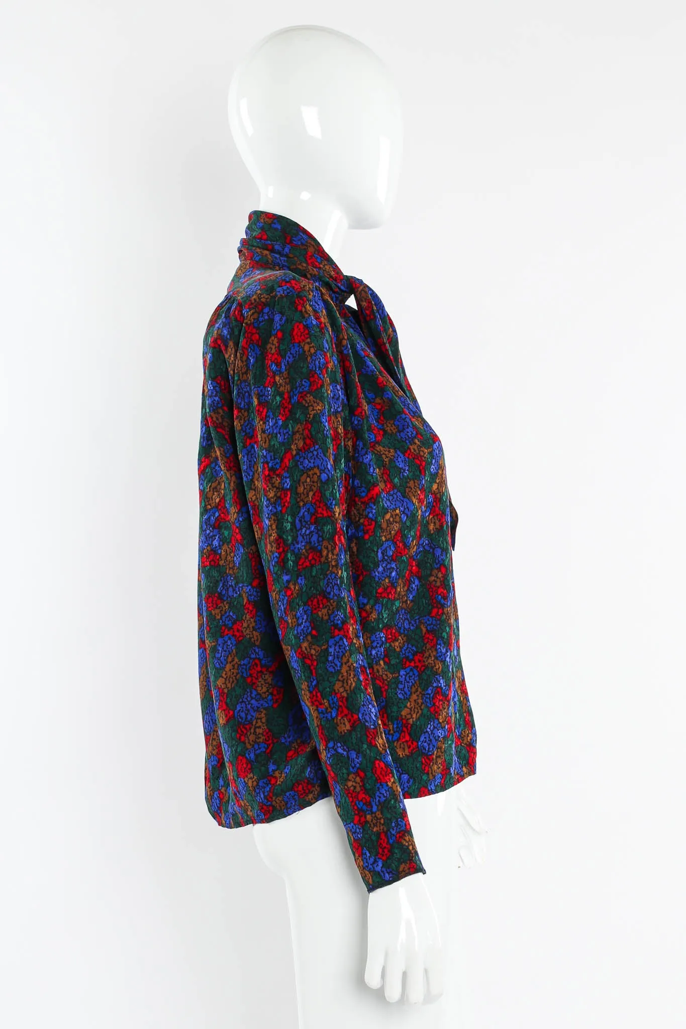 Abstract Geo Mosaic Blouse