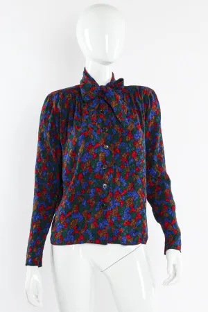 Abstract Geo Mosaic Blouse