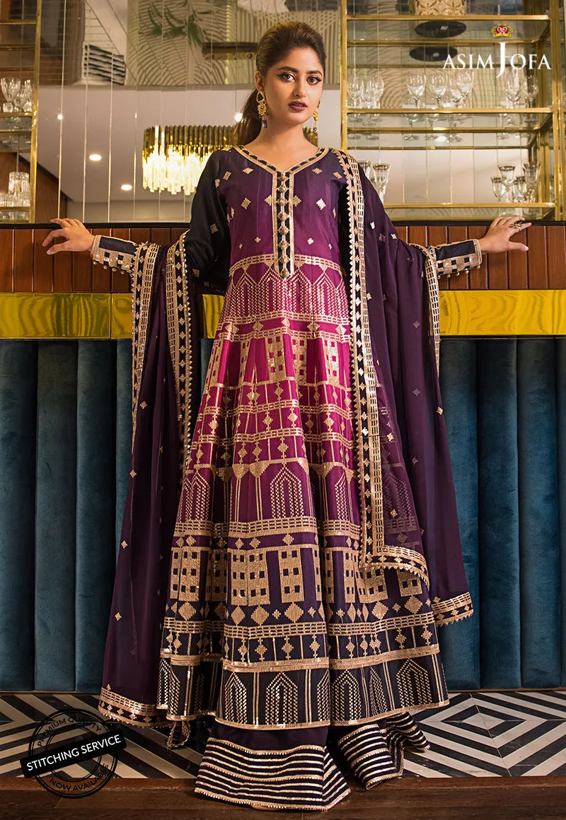AJSE-11 | Asim Jofa Jaan-e-Adaa Sajal Edit Collection 2022 | Unstitched Embroidered Suits