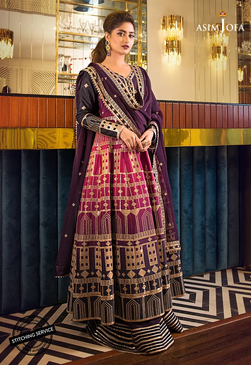 AJSE-11 | Asim Jofa Jaan-e-Adaa Sajal Edit Collection 2022 | Unstitched Embroidered Suits
