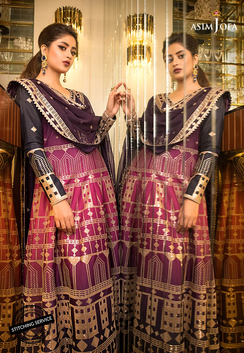 AJSE-11 | Asim Jofa Jaan-e-Adaa Sajal Edit Collection 2022 | Unstitched Embroidered Suits