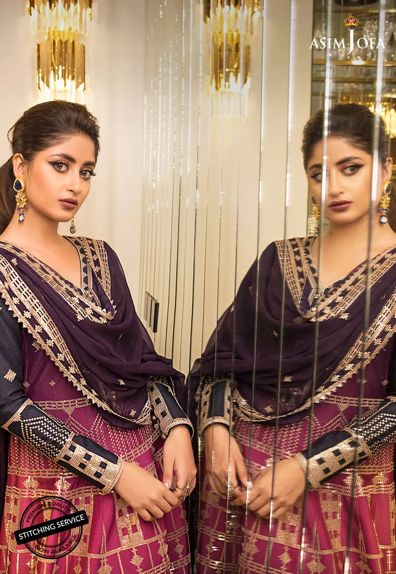 AJSE-11 | Asim Jofa Jaan-e-Adaa Sajal Edit Collection 2022 | Unstitched Embroidered Suits