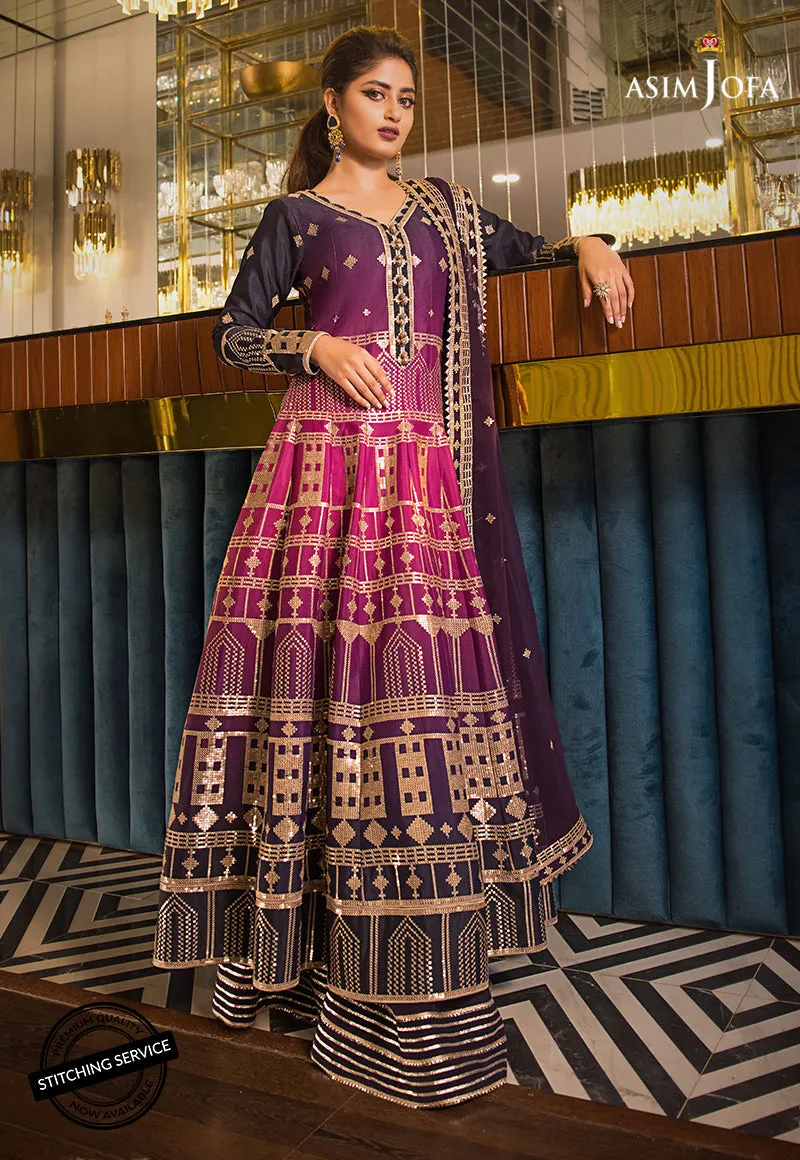 AJSE-11 | Asim Jofa Jaan-e-Adaa Sajal Edit Collection 2022 | Unstitched Embroidered Suits