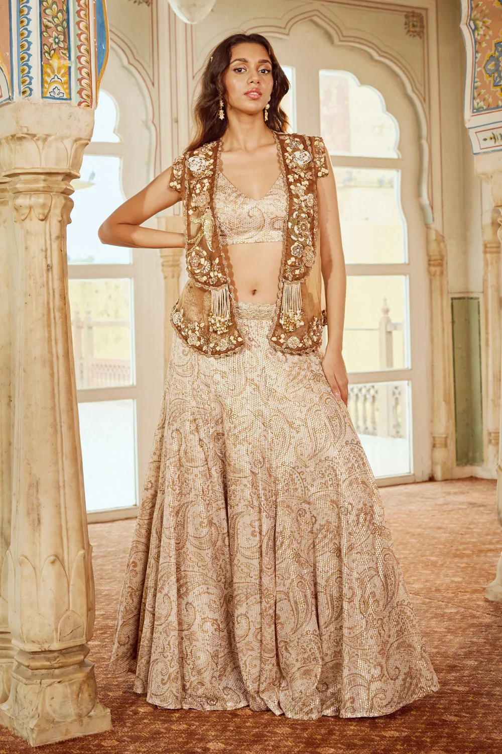 Almond Jacket Set
