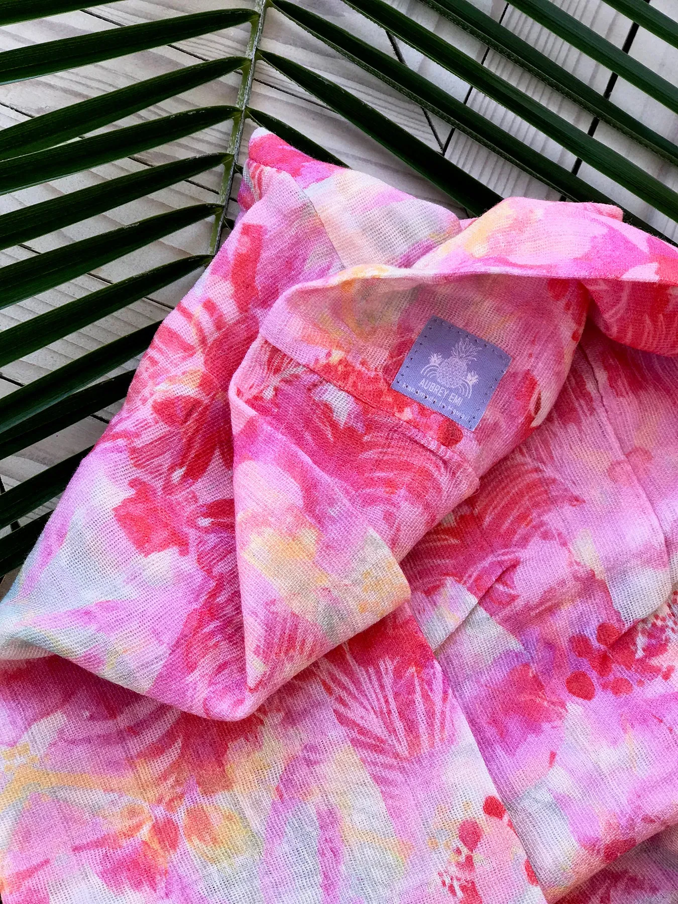 Aloha Blooms Infinity scarf