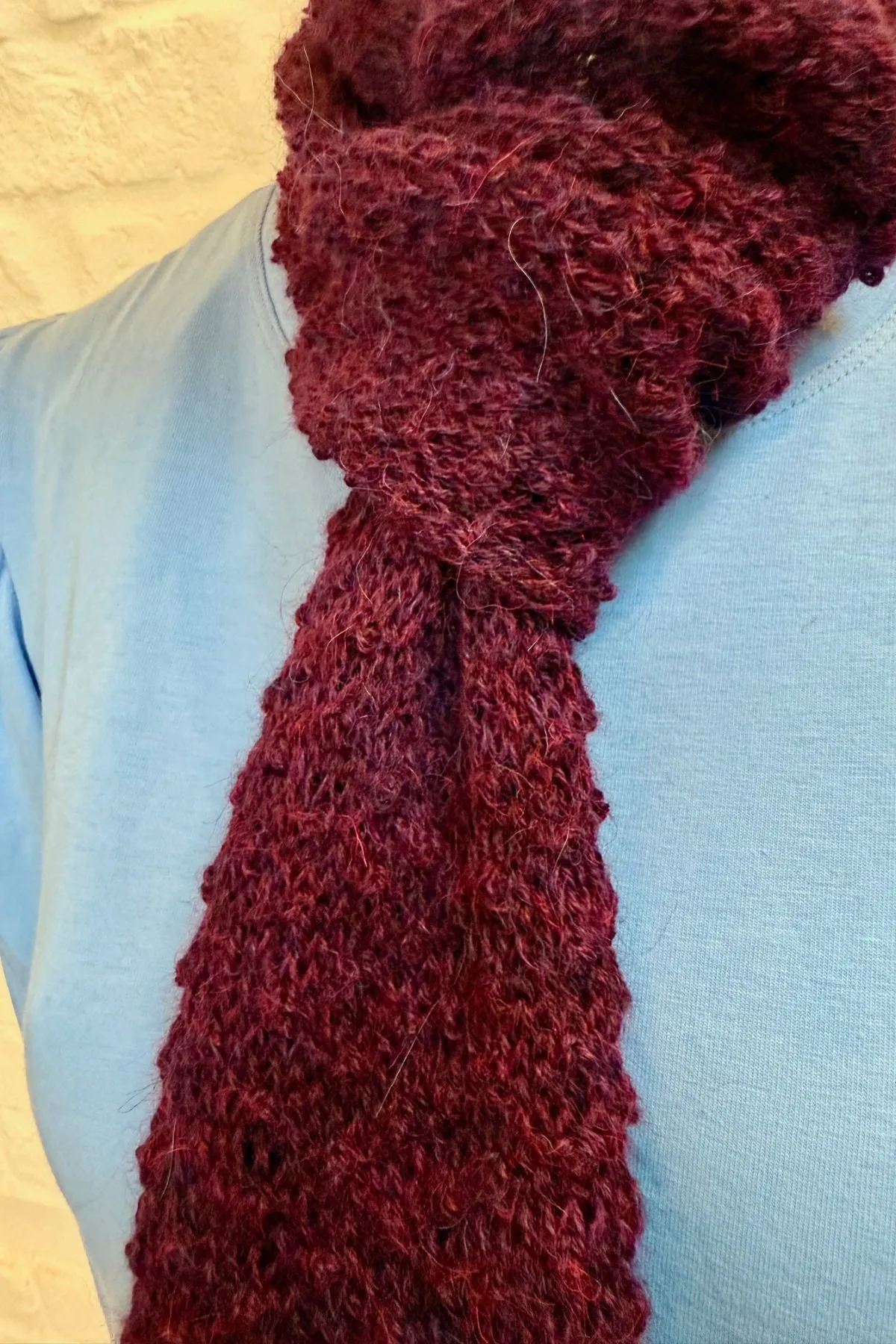 Alpaca Irish Lace Scarf