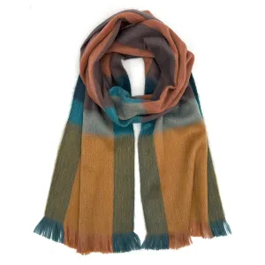 ALPACA PLAID SCARF (ECUADOR)