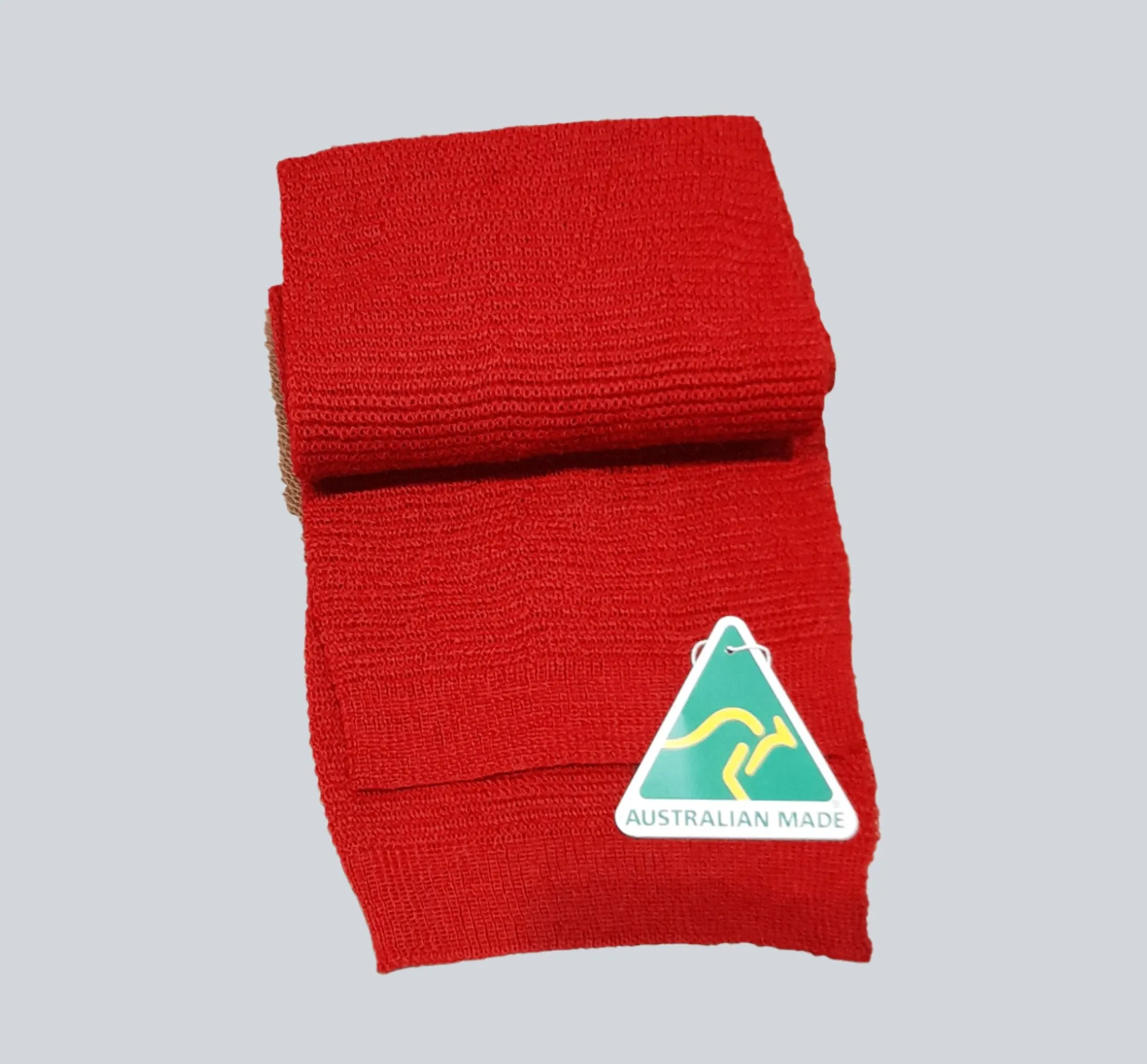 Alpaca Pure Wool Wrap Scarf Red