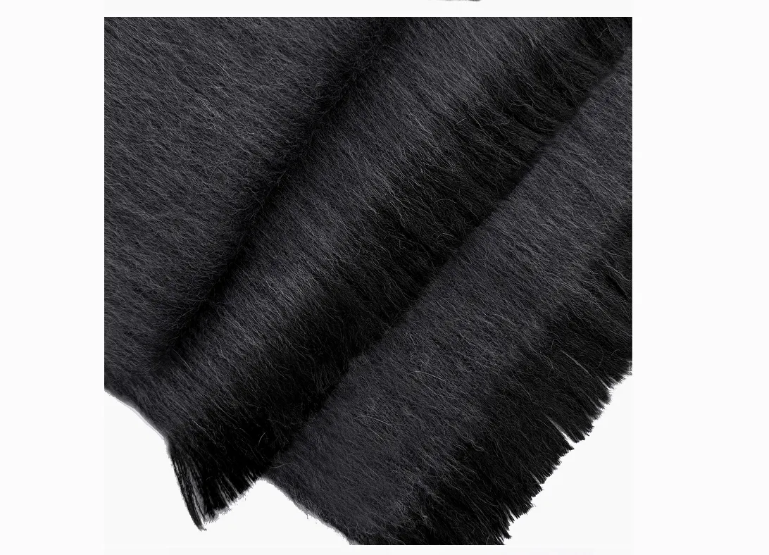 Alpaca Scarf - Charcoal