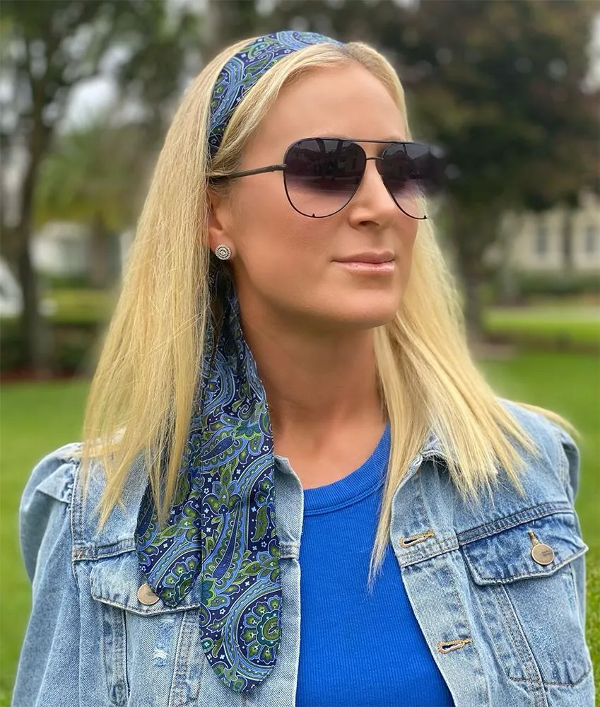 Alpine Meadows Hair Scarf