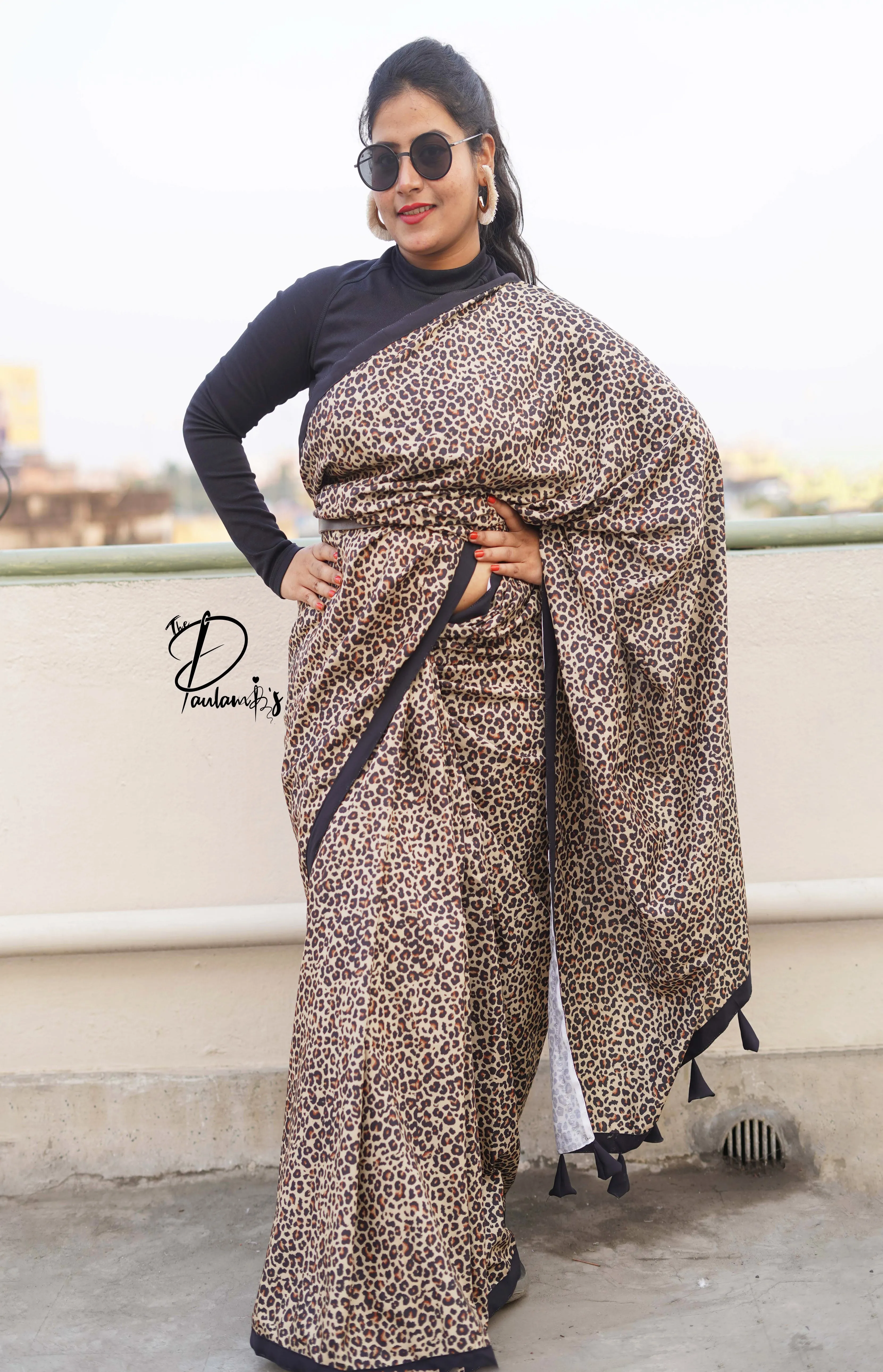 Animal Printed Quirky Saree
