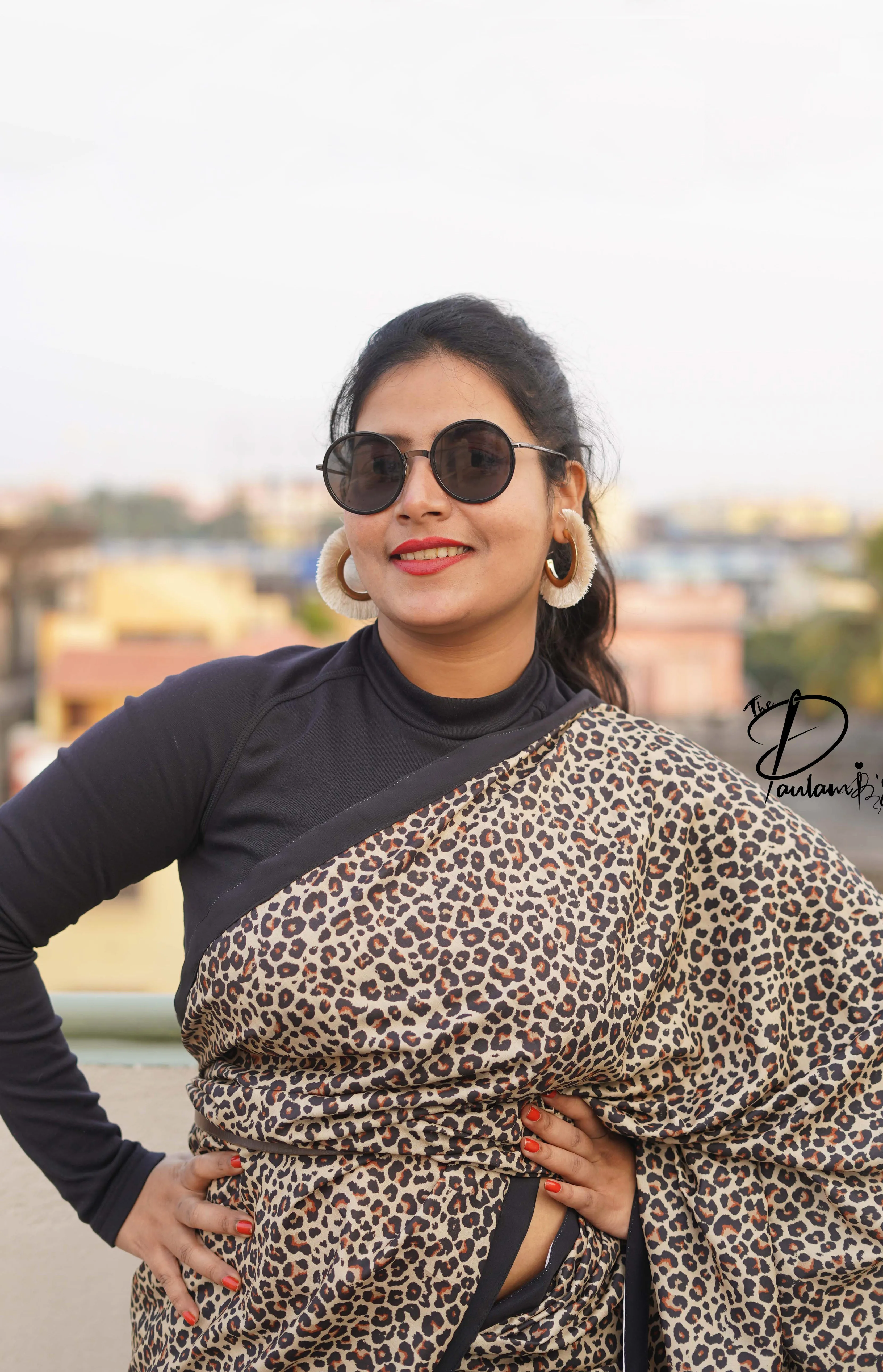 Animal Printed Quirky Saree