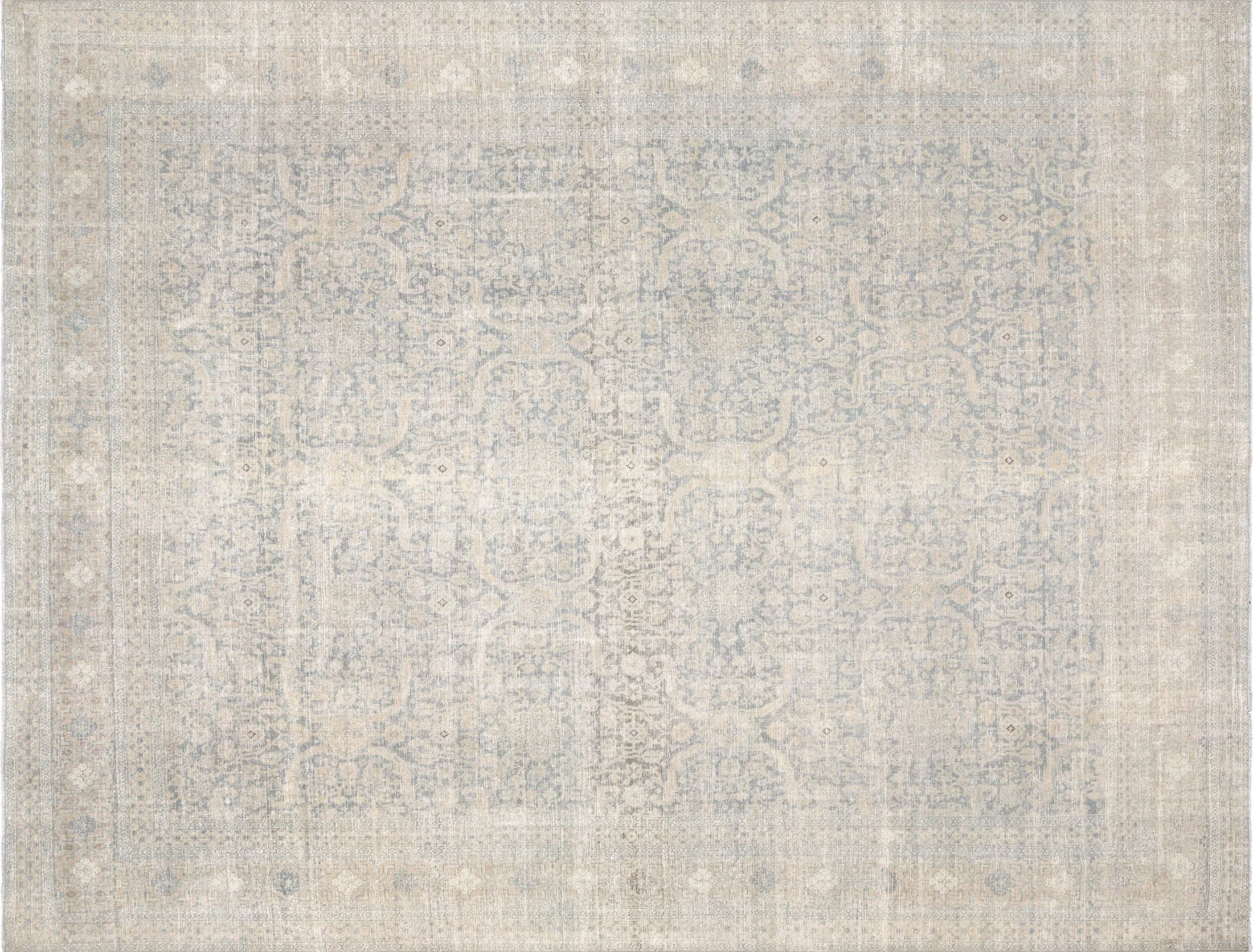 Antique Persian Tabriz Rug - 9'3" x 12'6"