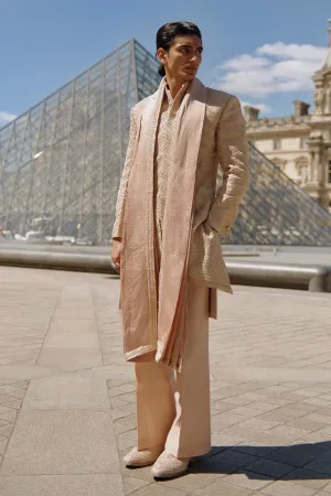 Apricot Sherwani Set