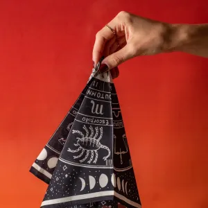 ASTROLOGY SILK SCARF