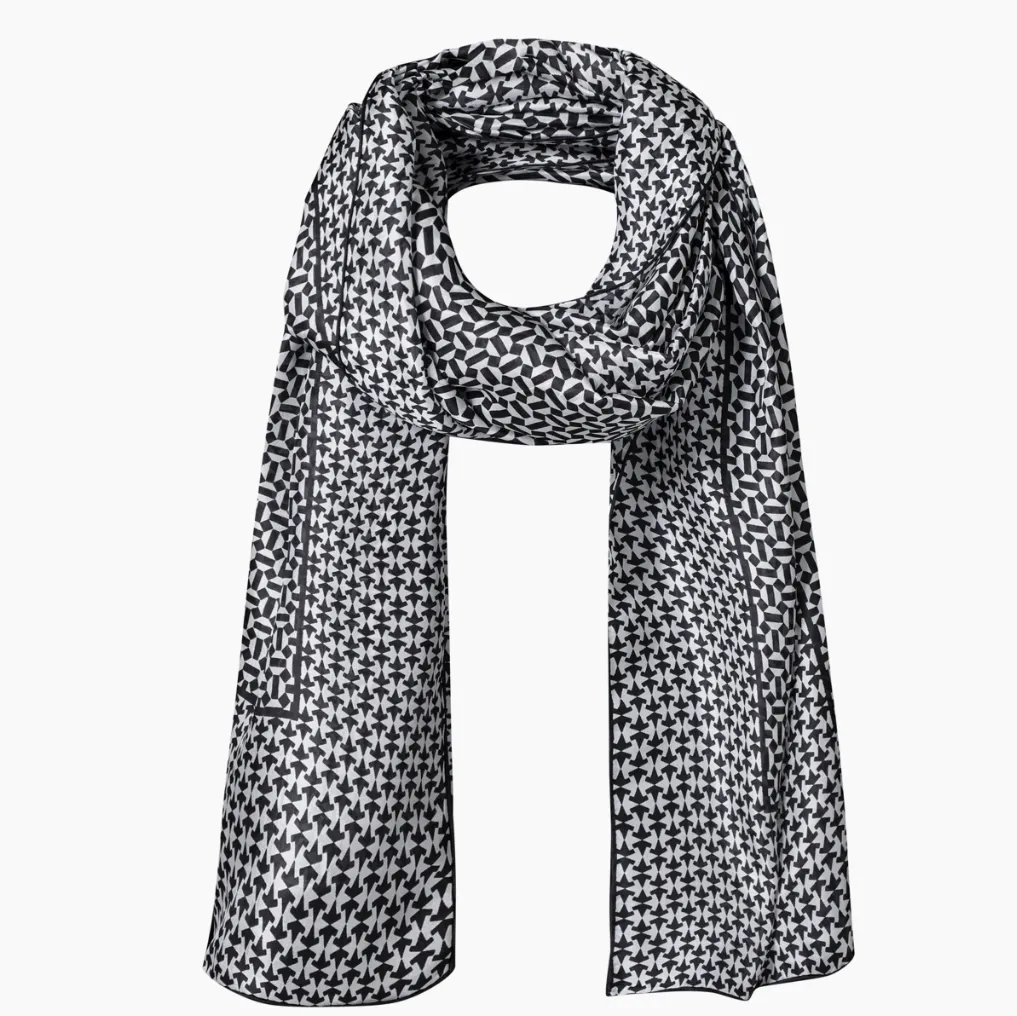 Aswad Silk Scarf