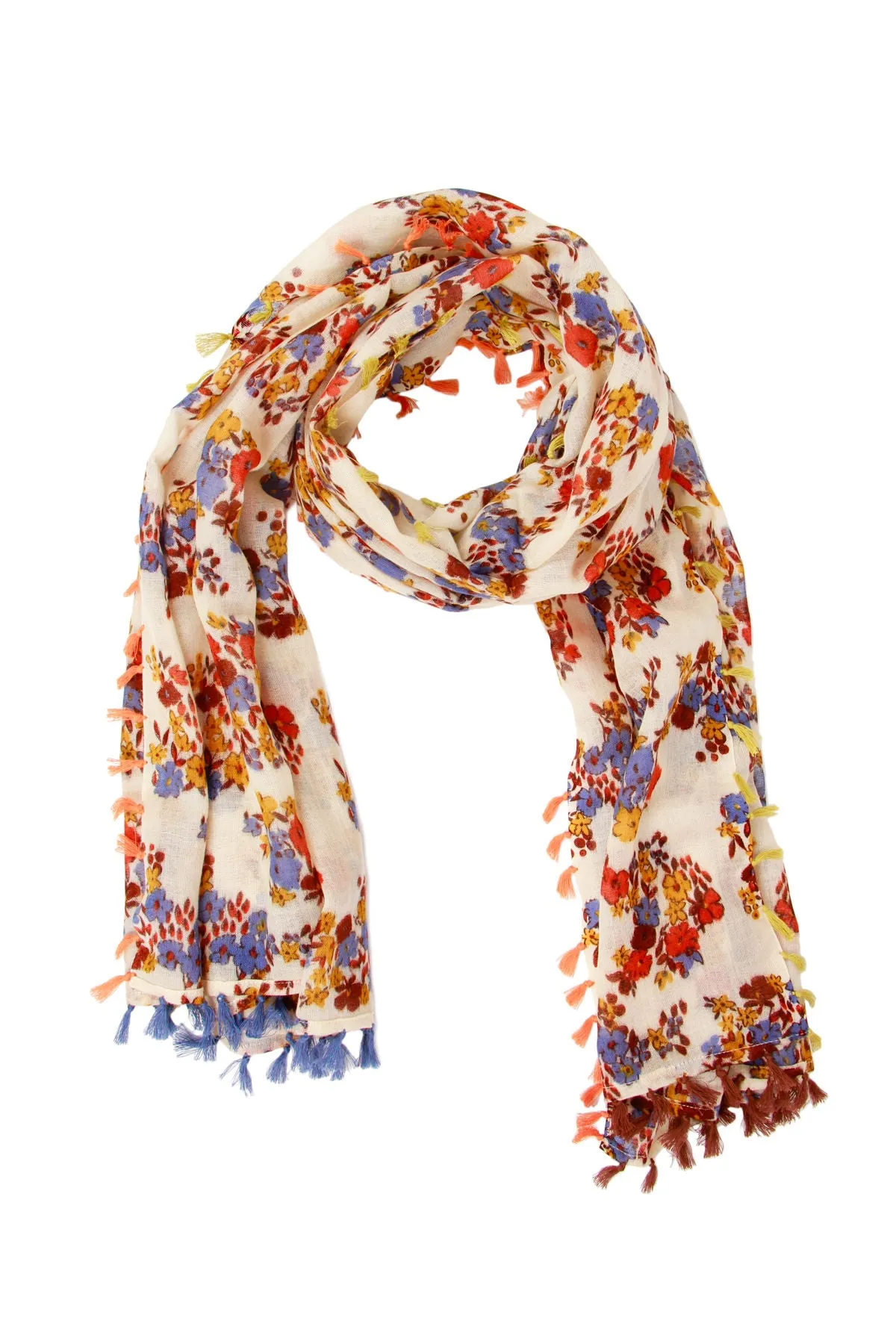 Atalia Multi Floral Scarf
