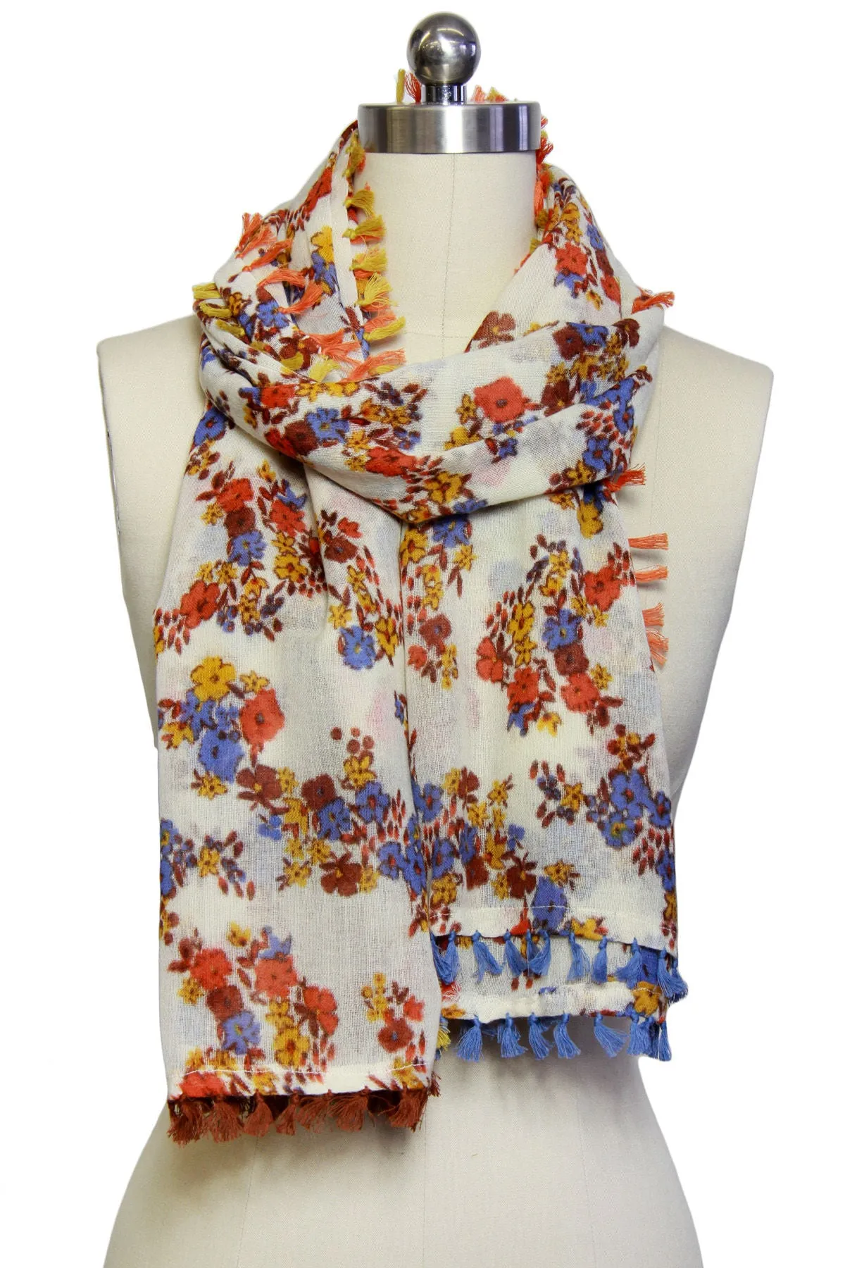 Atalia Multi Floral Scarf