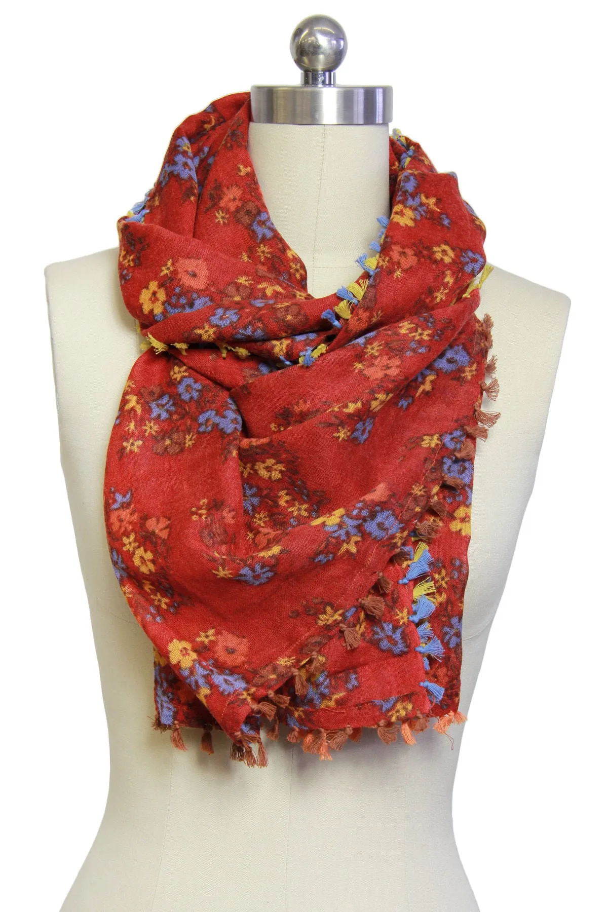 Atalia Multi Floral Scarf