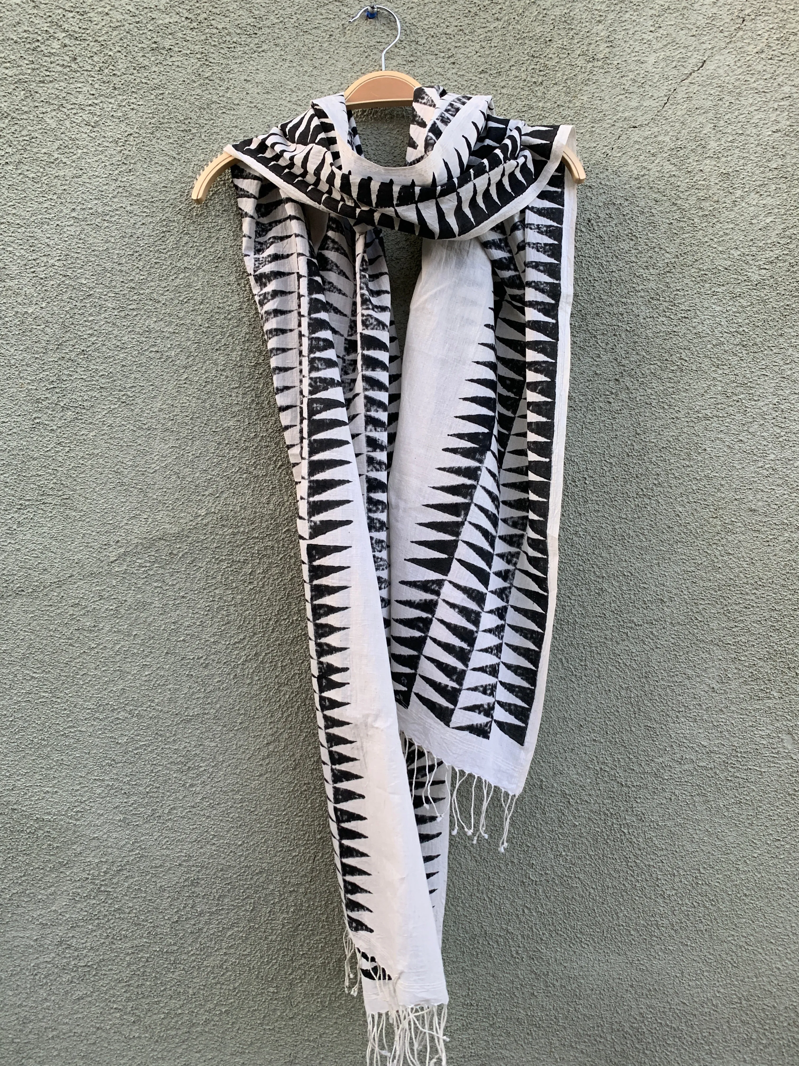 Atlas | Hand-Block Printed Scarf