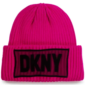 AW22 DKNY Girls Pink Logo Hat