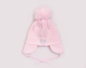 AW23 Pastels & Co Baby Kindred Pink Pom Pom Hat